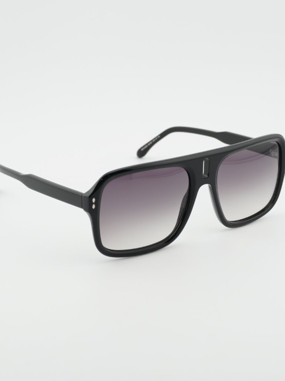 Isabel Marant IM 0125/S 0807 9O Sunglasses Black Square Frame, Grey Lenses - Picture 7 of 9